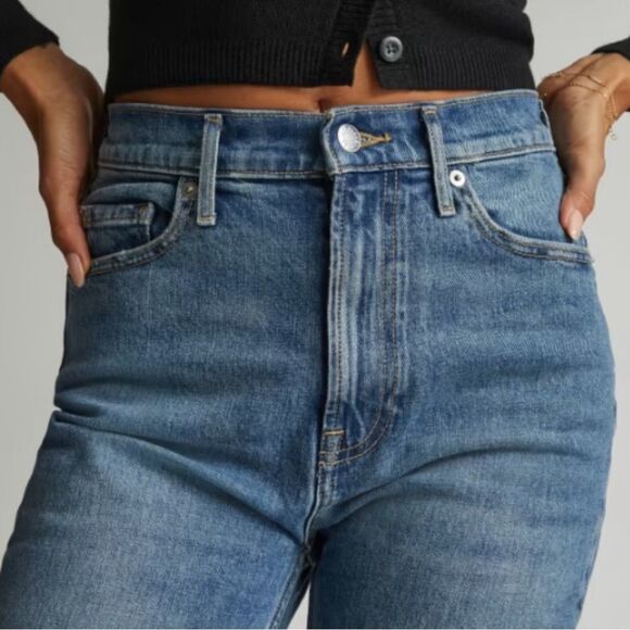 * NWT Everlane The 90s Cheeky Jean Blue 28 Regular - Picture 3 of 5